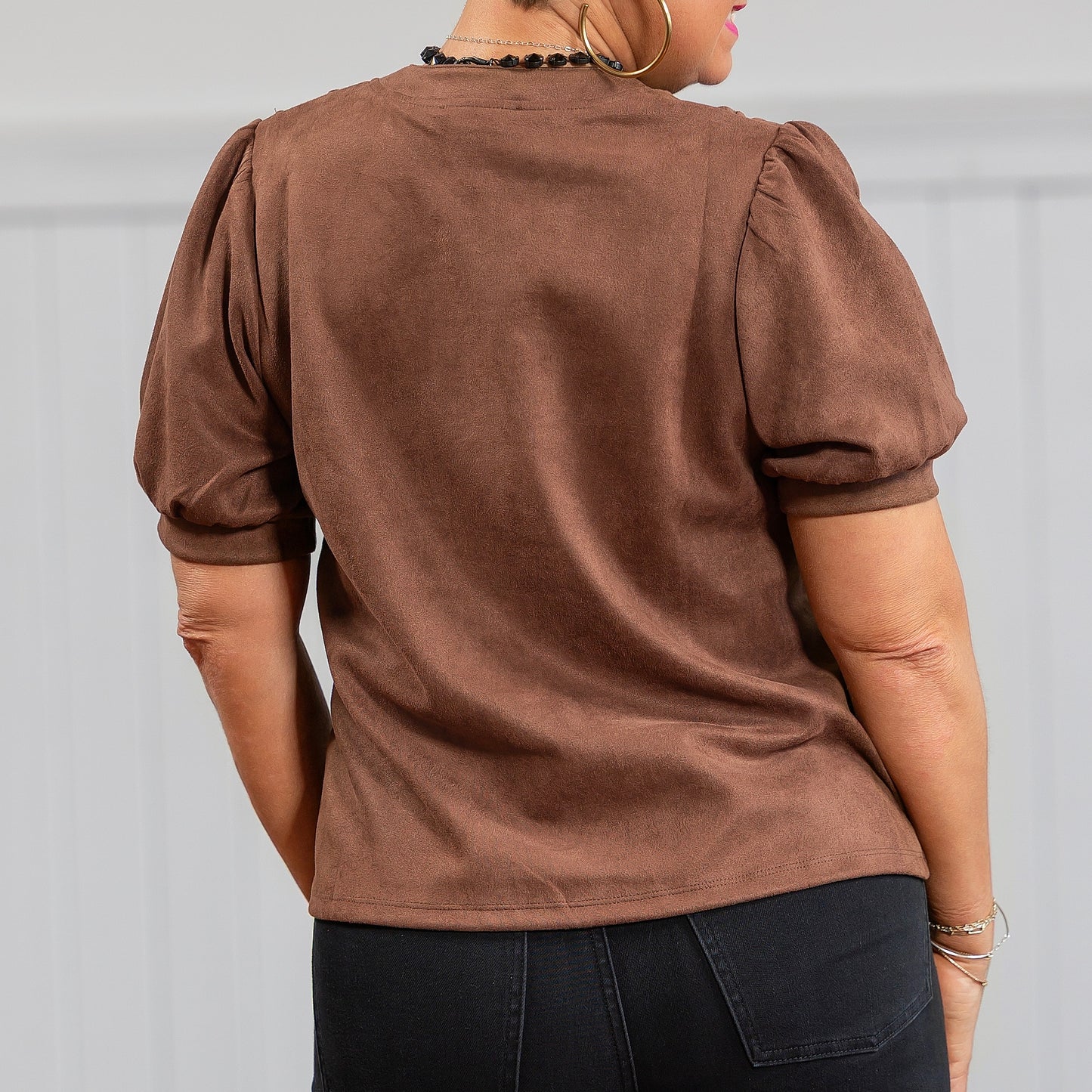 Charlotte Top - Brown
