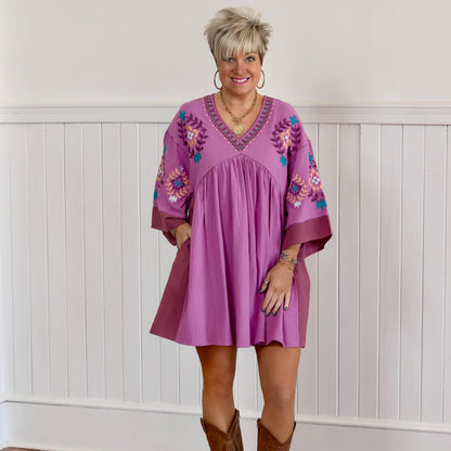 Ophelia Dress- Orchid