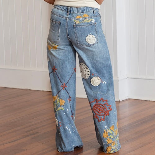 70's Inspired Jeans - Denim