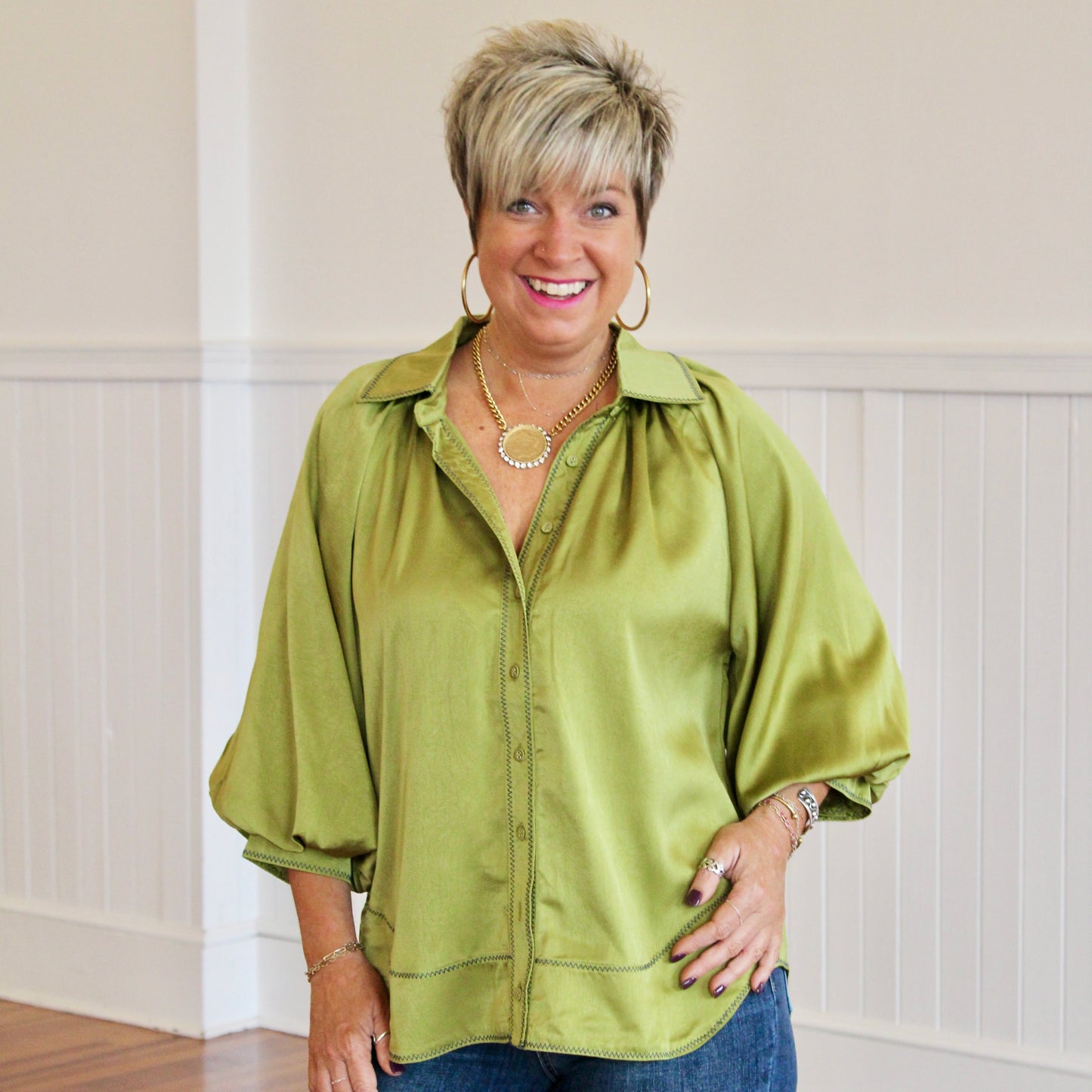 Cool, Calm, & Collected Top