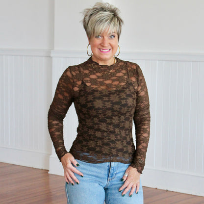 Autumn Feel Burnout- Brown