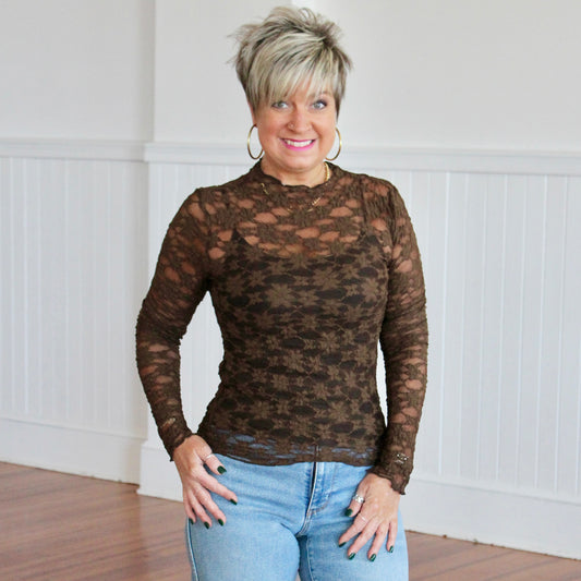 Autumn Feel Burnout- Brown