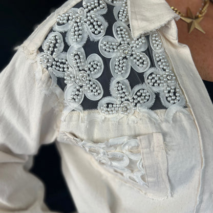 Pearls Are a Girl's Best Friend Top