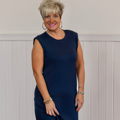 All Year Round Maxi Dress - Navy