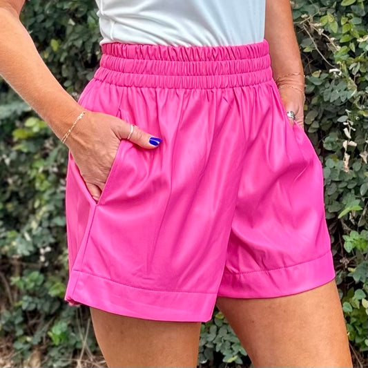 Livin' On the Edge Shorts - Pink