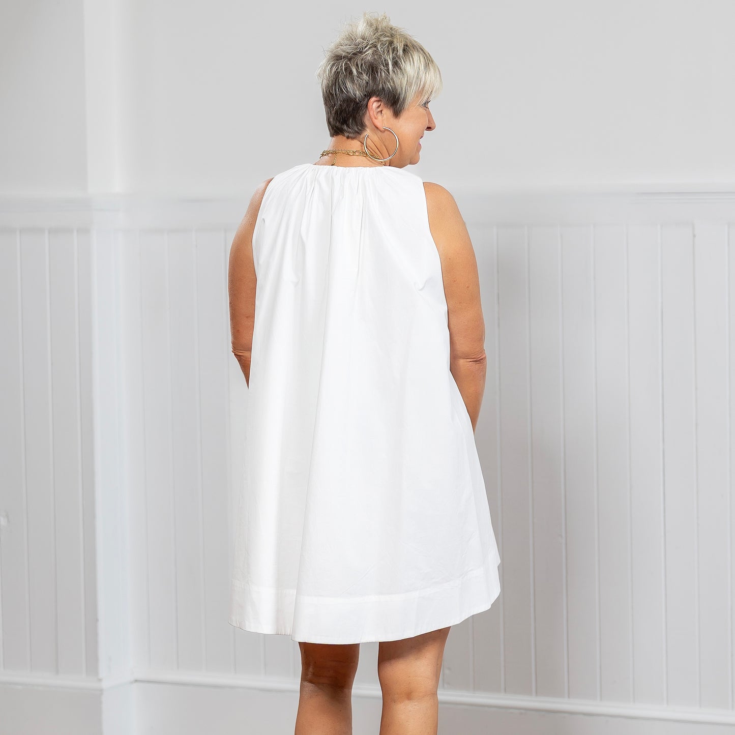 Natalie Dress - White