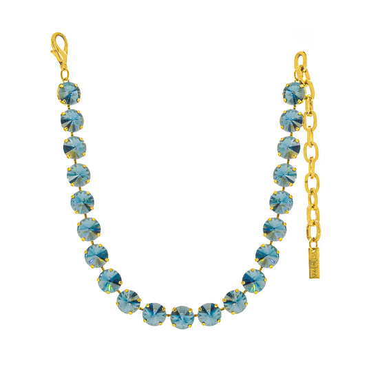 TOVA Sofia Necklace - Ice Blue Champagne