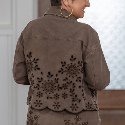 Fall in Bloom Set - Brown