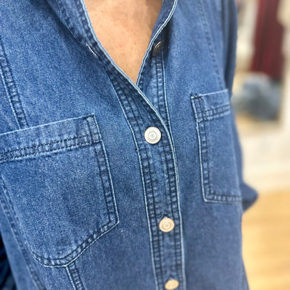 Delightful in Denim Dress