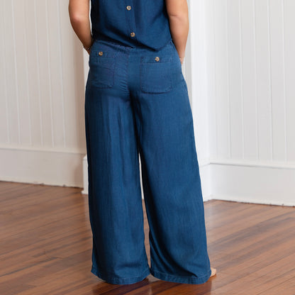 Sweet Summertime Pants - Chambray