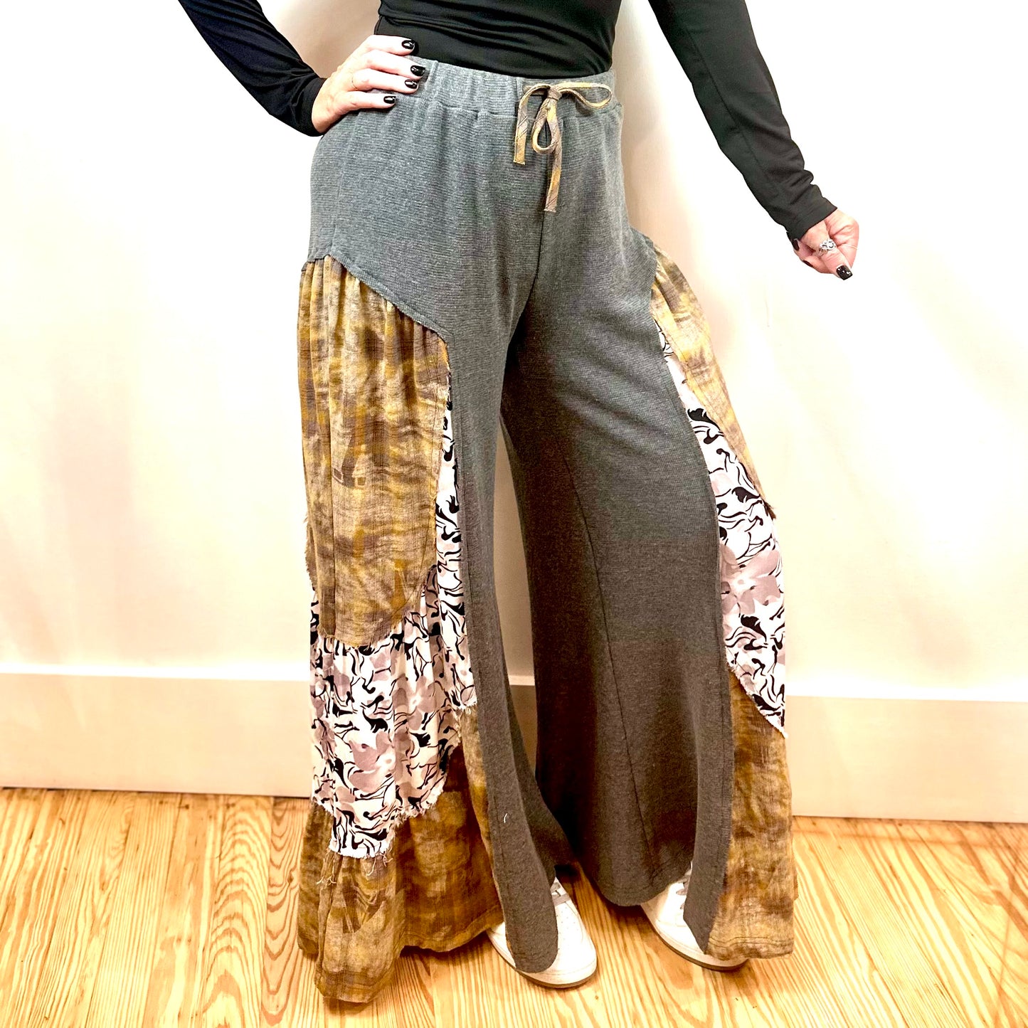 Mixed Feelings Pants - Heather/Multi