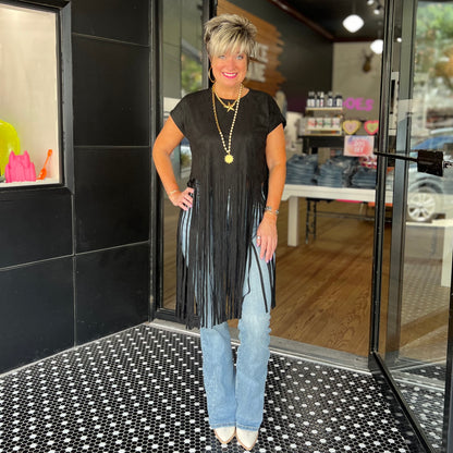 On My High Horse Top - Black