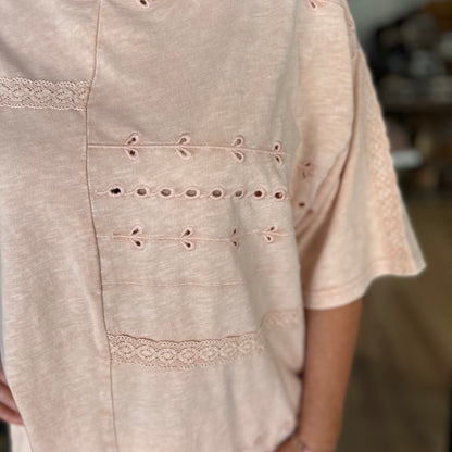 Have My Eyelets on You Top