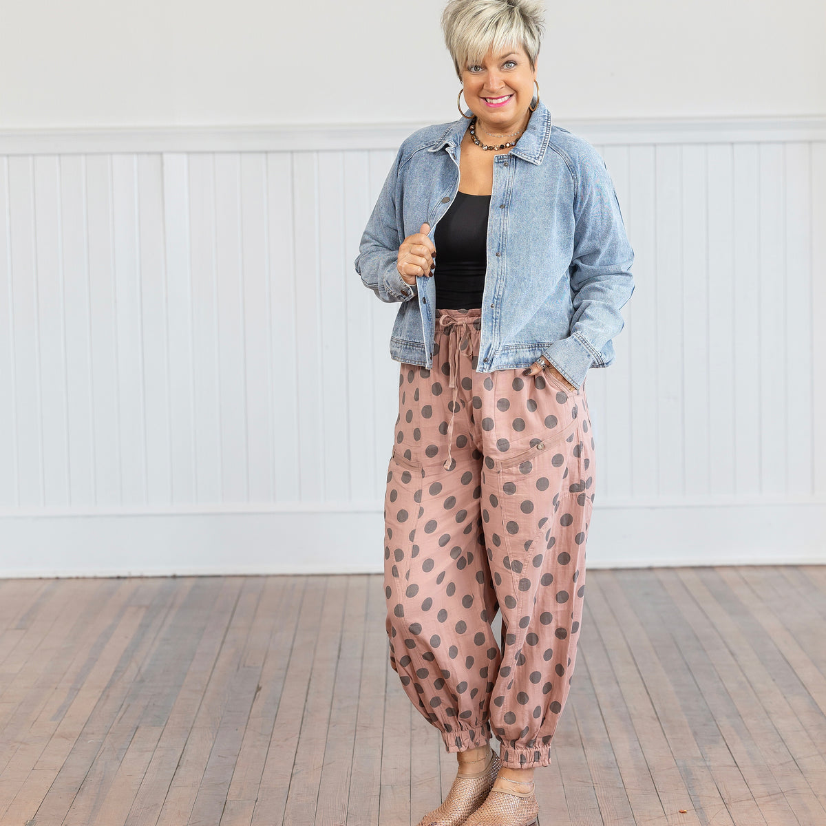 Shortcake Pants - Dusty Rose