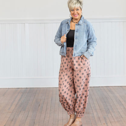 Shortcake Pants - Dusty Rose