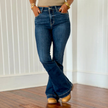 Judy Blue HW Trouser Flare
