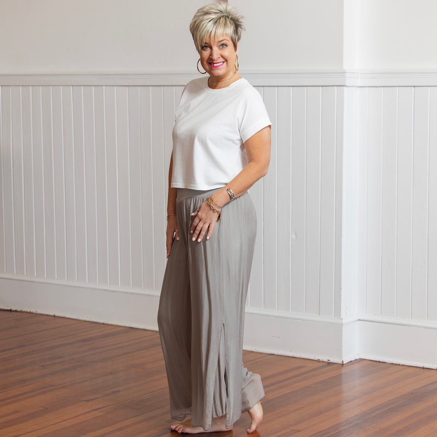 Best Kept Secret Pants - Grey