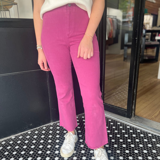 The Brandi Pant - Magenta