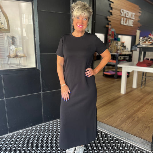 All Around Best Maxi Dress- Black