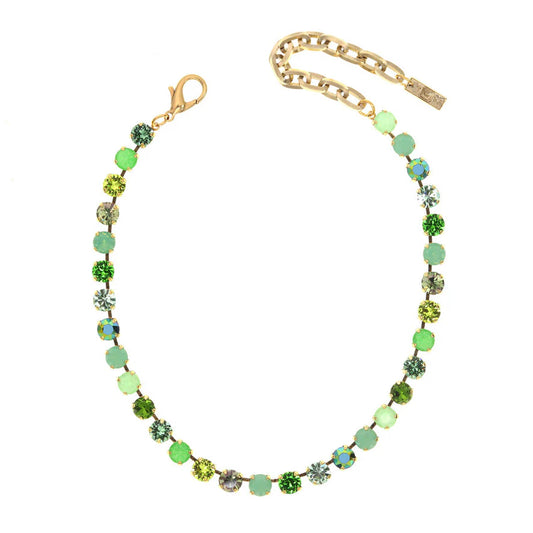 Oakland Necklace - Green Mix