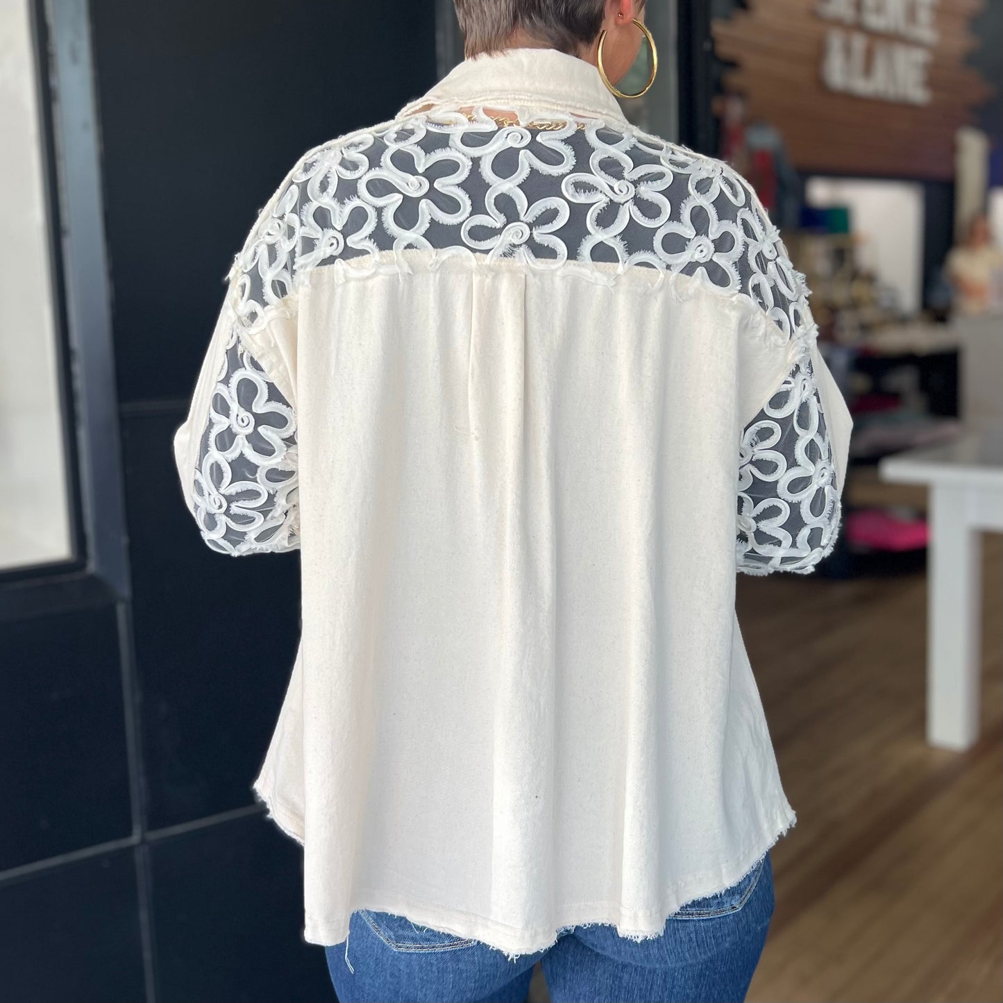 Pearls Are a Girl's Best Friend Top