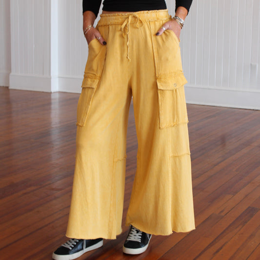 Good & Golden Pants - Mustard