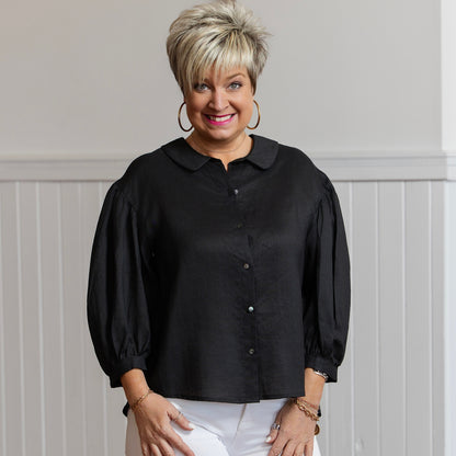 Modern Day Heirloom Top - Black