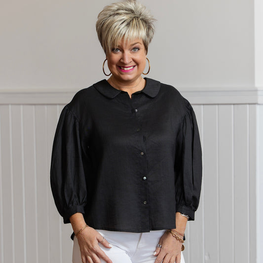 Modern Day Heirloom Top - Black