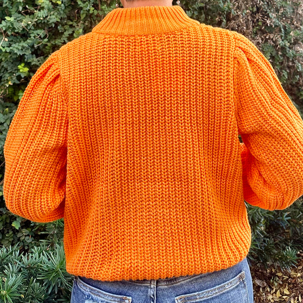 A Chelsea Sweater - Orange