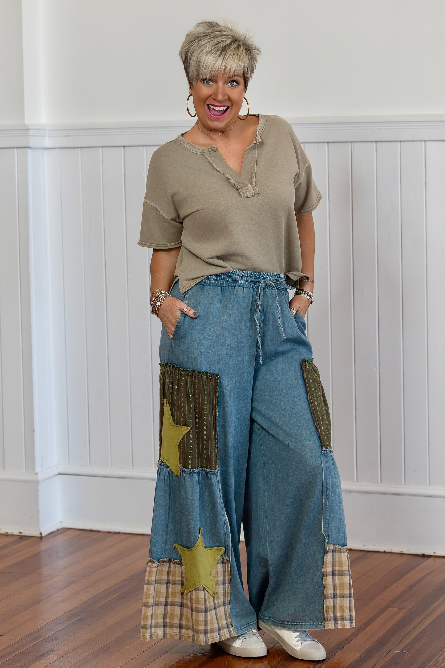 Lady Gaga Pants - Denim