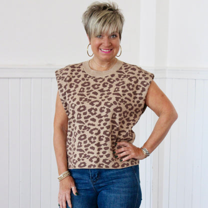 On the Prowl Top - Leopard