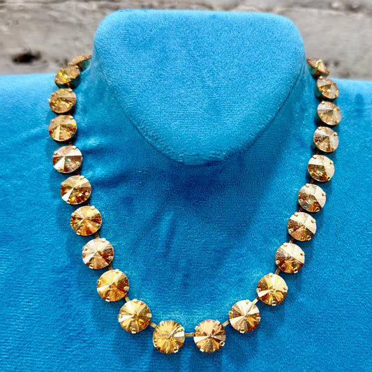 TOVA Sofia Necklace - Caramel
