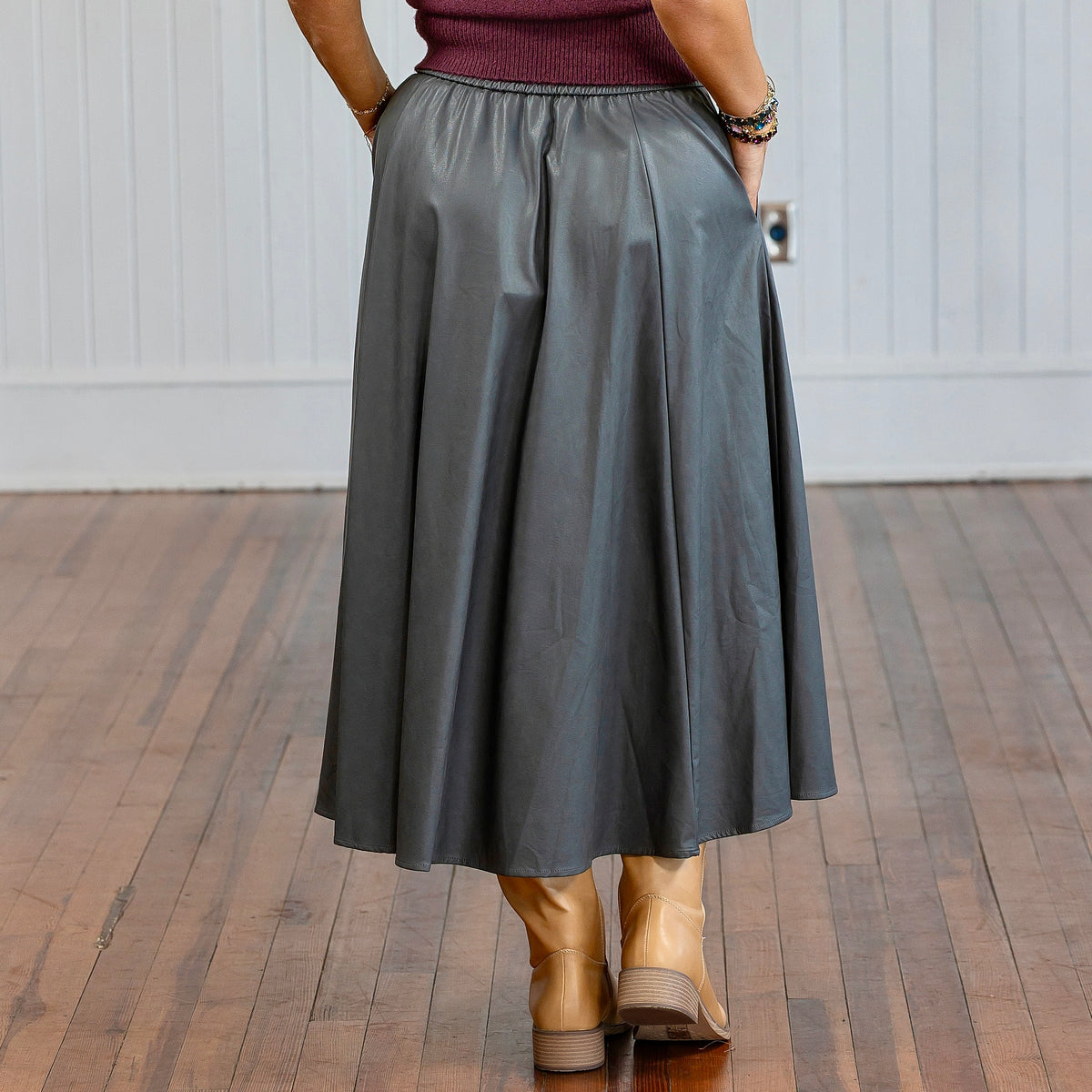 Latitude Skirt - Grey