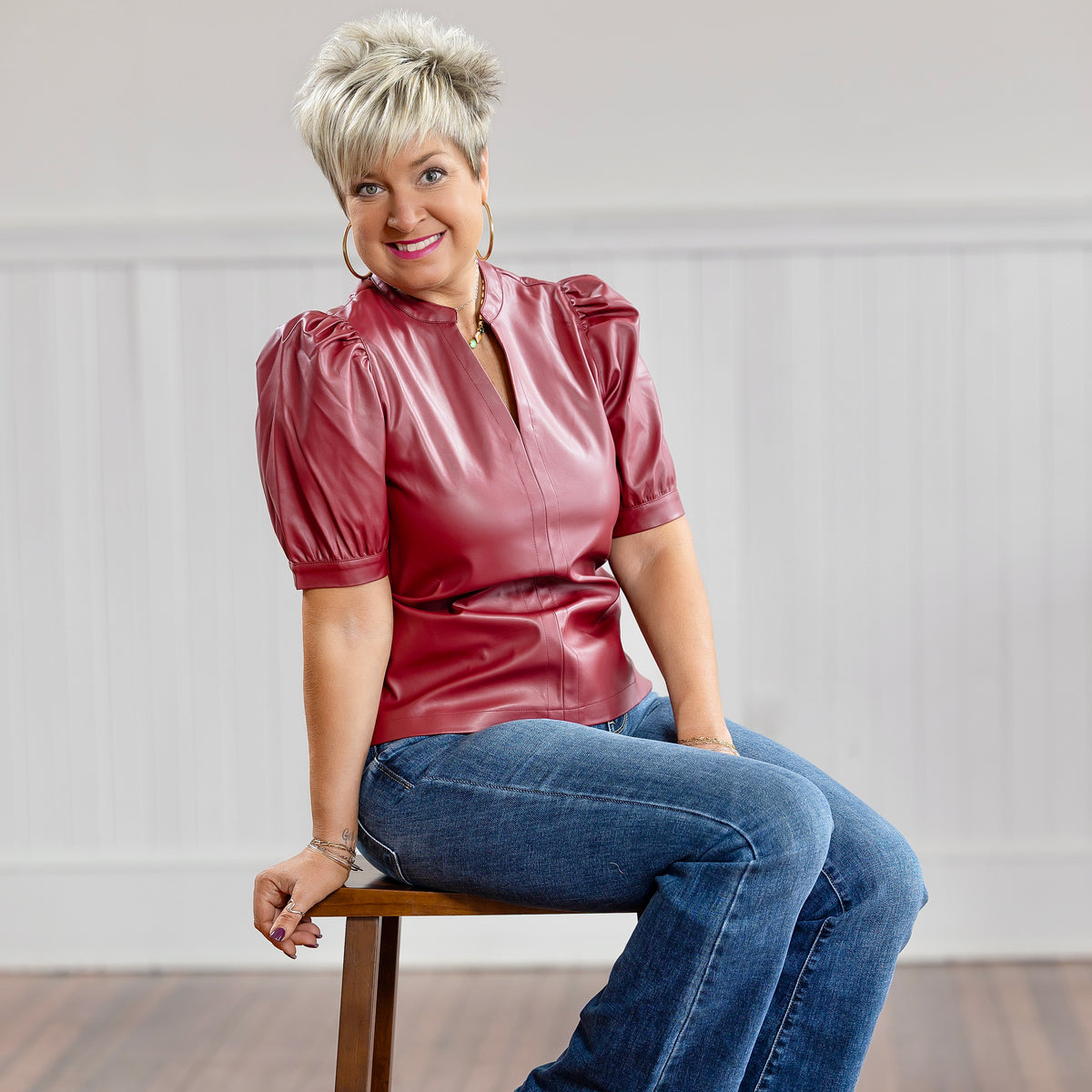 Cecila Top - Red