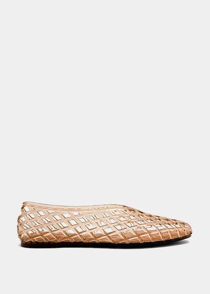 Alana Woven Flat - Nude
