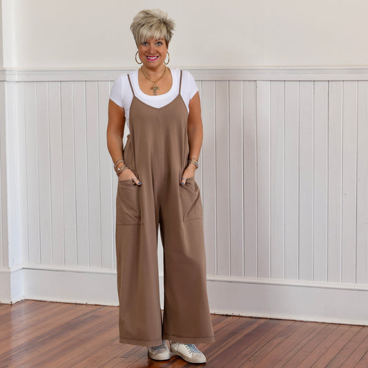 Dana's Favorite Jumpsuit - Espresso