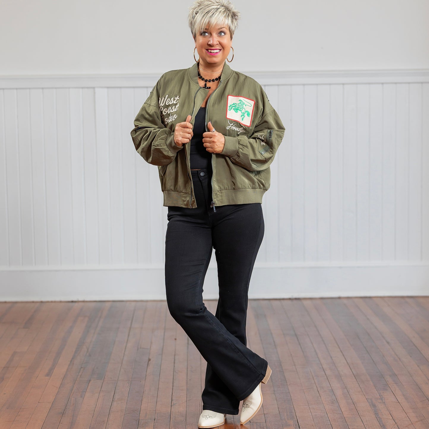 West Coast Rodeo Jacket - Army Green