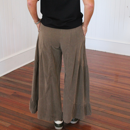 The Whitney Pants- Ash Olive