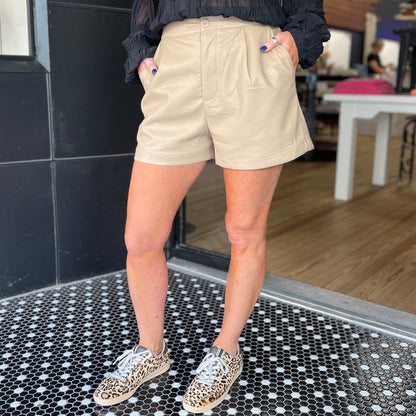 The Avery Shorts- Latte