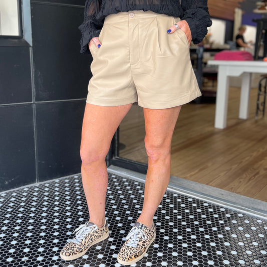 The Avery Shorts- Latte