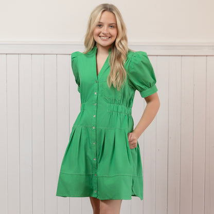 Sweet Intentions Dress - Green