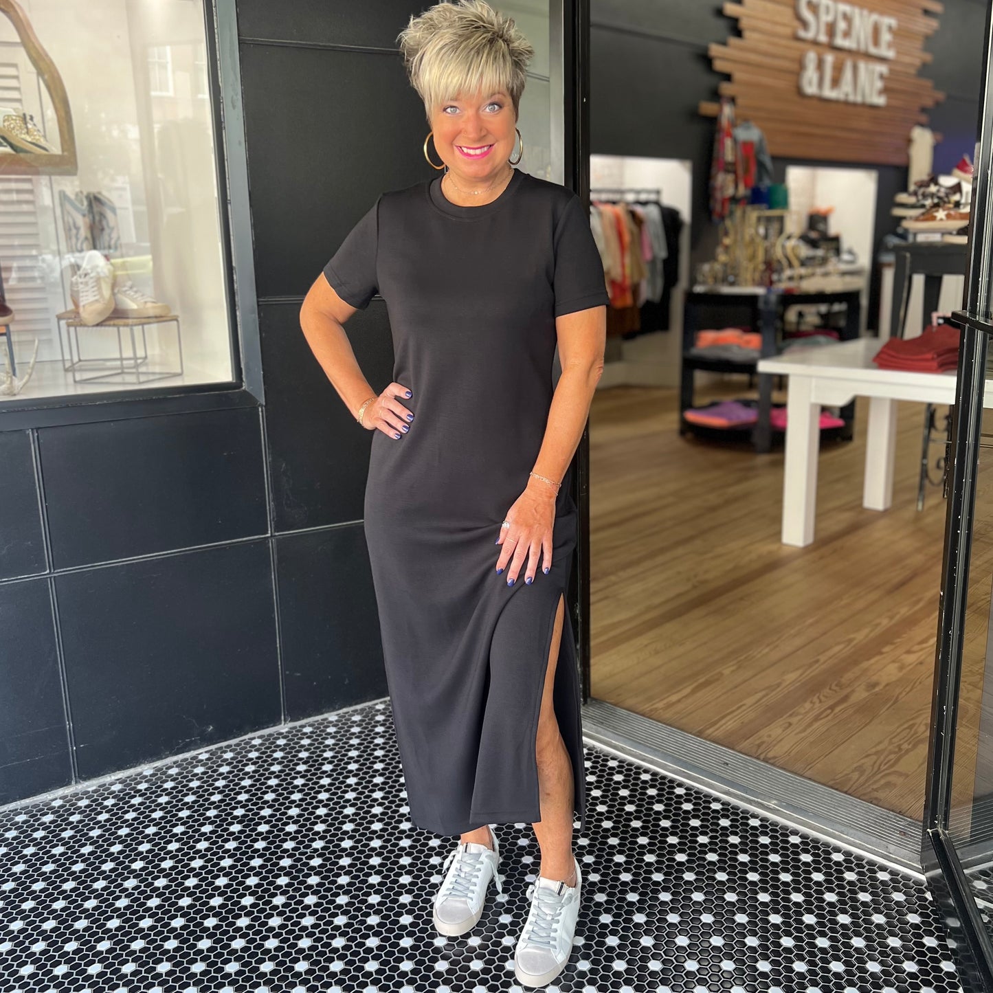 All Around Best Maxi Dress- Black