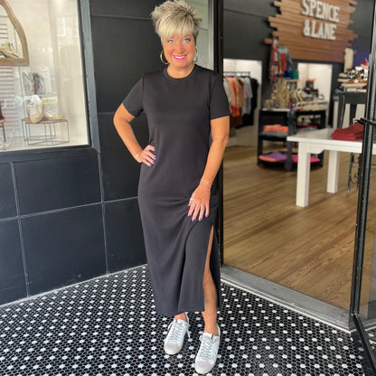 All Around Best Maxi Dress- Black