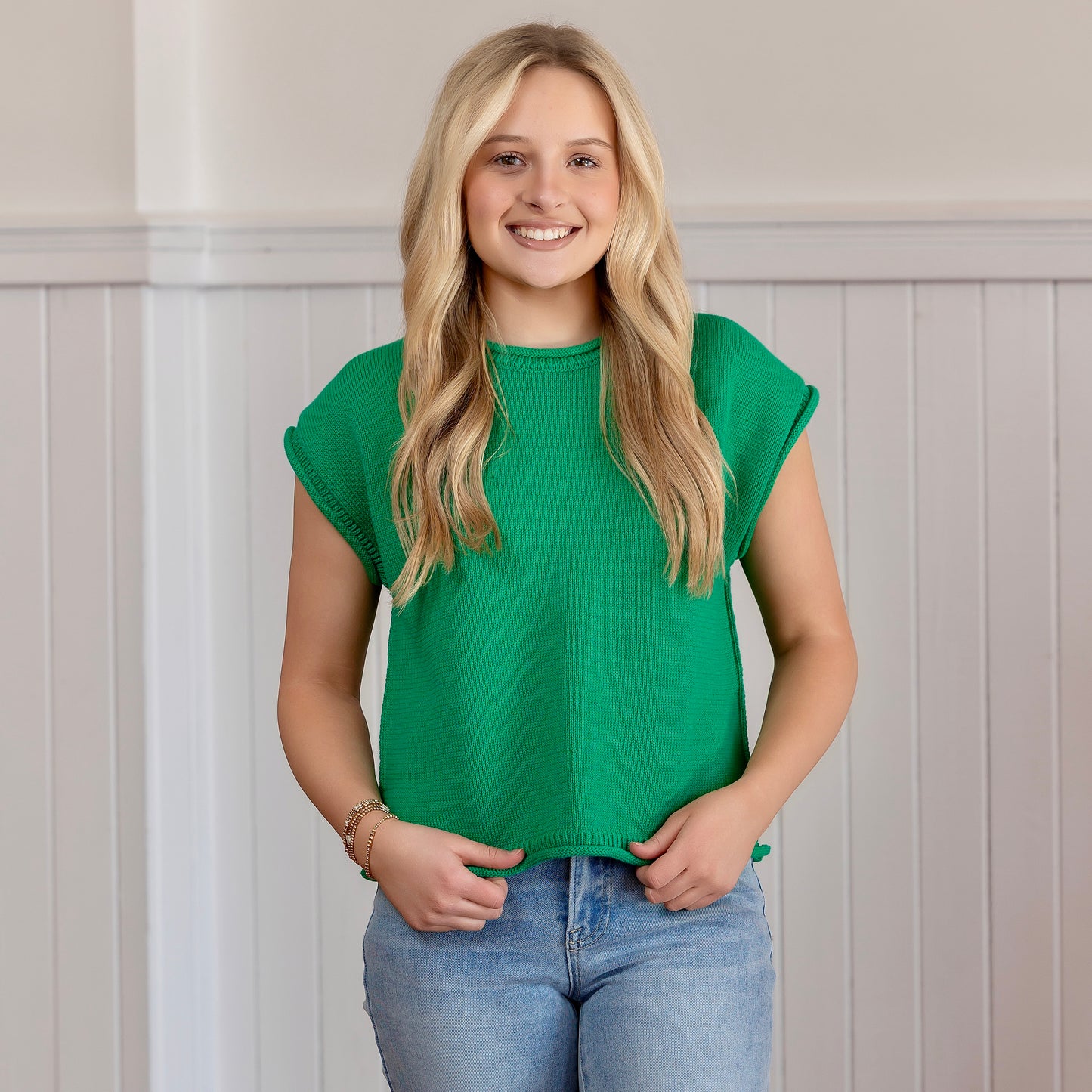 Sweet Escape Sweater - Green