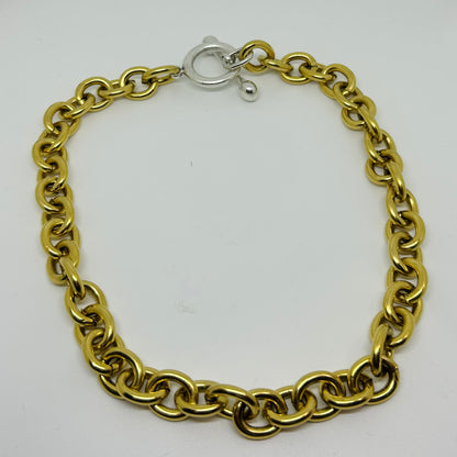 The Travolta Necklace - Gold, Silver