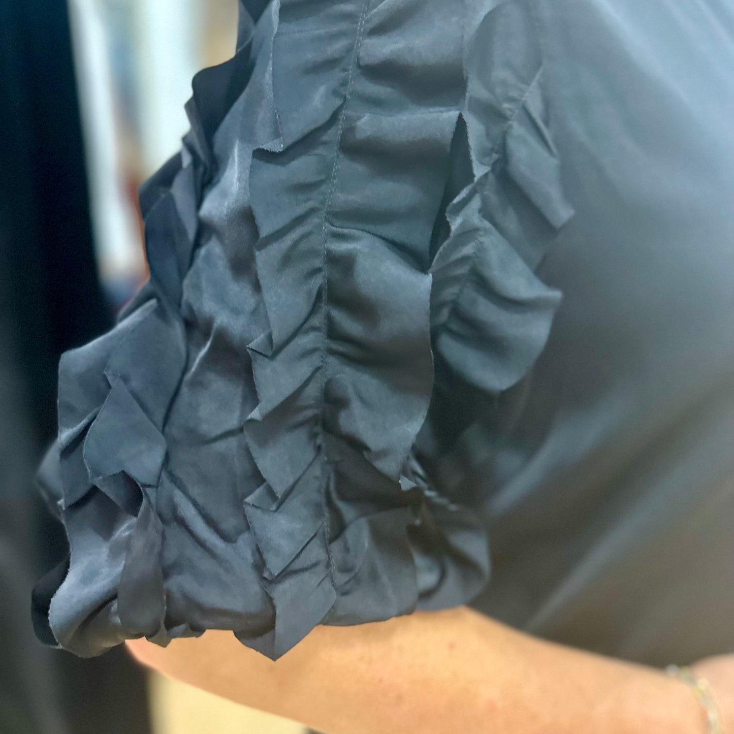 Just in Time Blouse - Black