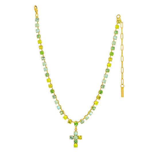 Baby Donatella Necklace - Mint Mix