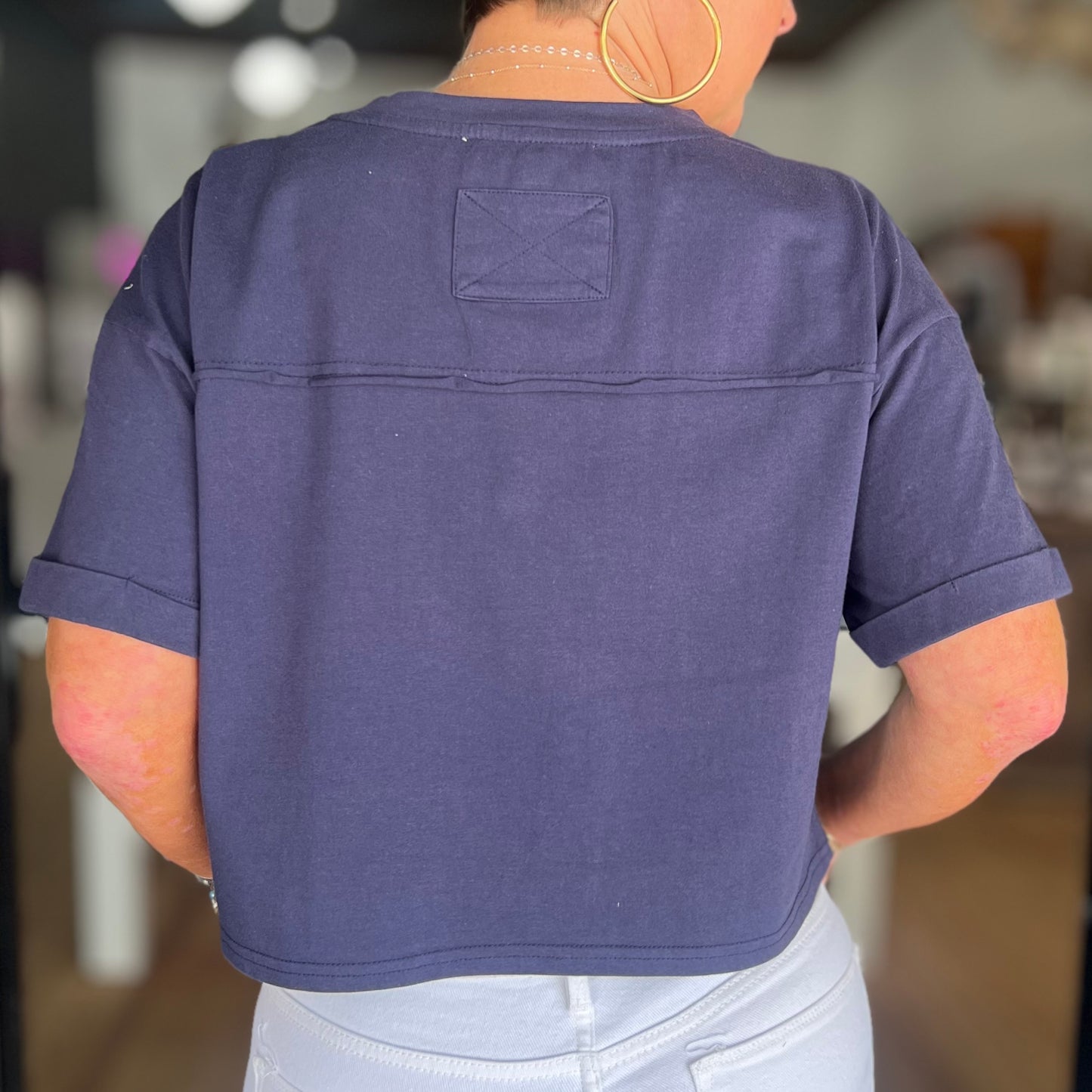 Savvy in Navy Top