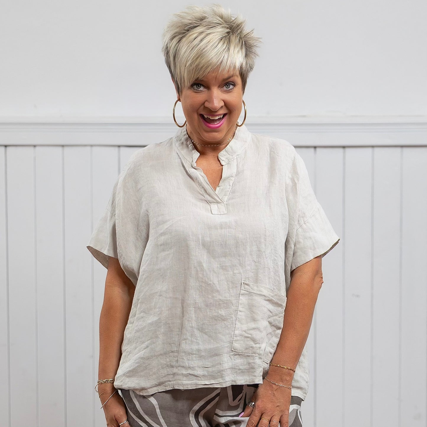 Luxe in Linen Top - Assorted
