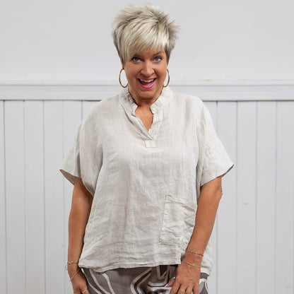 Luxe in Linen Top - Assorted